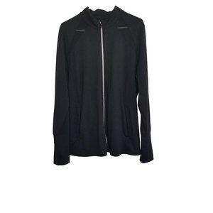 Livi Active Lane Bryant Black Activewear Jacket For Women Size 18/20